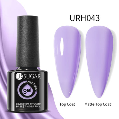 UR SUGAR Green Blue 3-layers Temperature Color-changing Gel Nail Polish 7ml Glass Bottle Thermal Gel Soak Off Nail Art Varnish