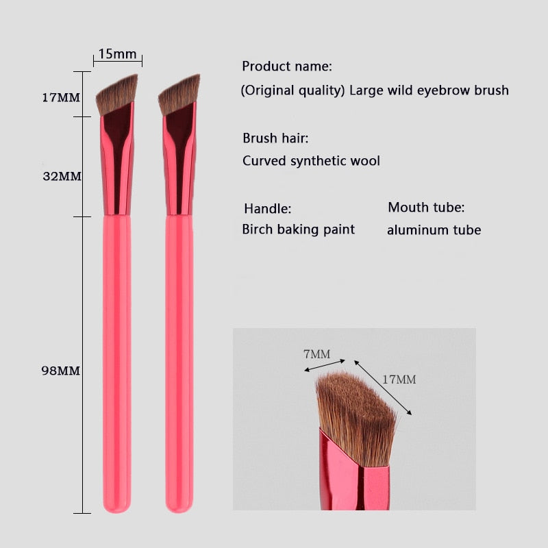 Upgrade Blade Eyeliner Brush Ultra Thin Fine Angle Flat Eyebrow Brush Under The Eyes Place Makeup Brush Precise Detail Brush