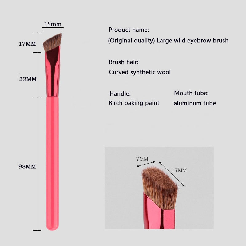 Upgrade Blade Eyeliner Brush Ultra Thin Fine Angle Flat Eyebrow Brush Under The Eyes Place Makeup Brush Precise Detail Brush