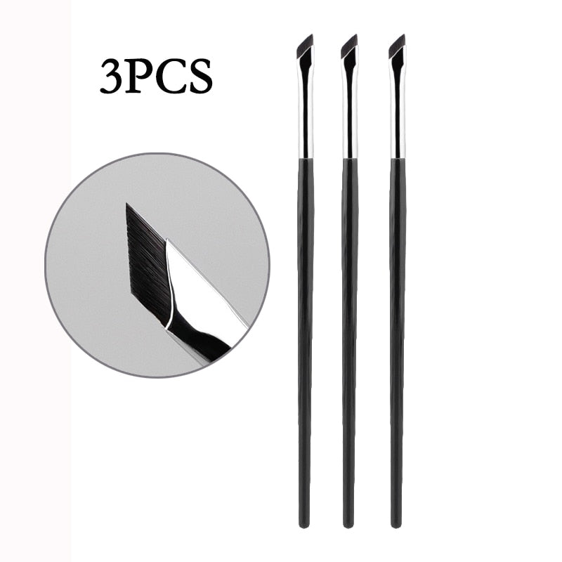 Upgrade Blade Eyeliner Brush Ultra Thin Fine Angle Flat Eyebrow Brush Under The Eyes Place Makeup Brush Precise Detail Brush