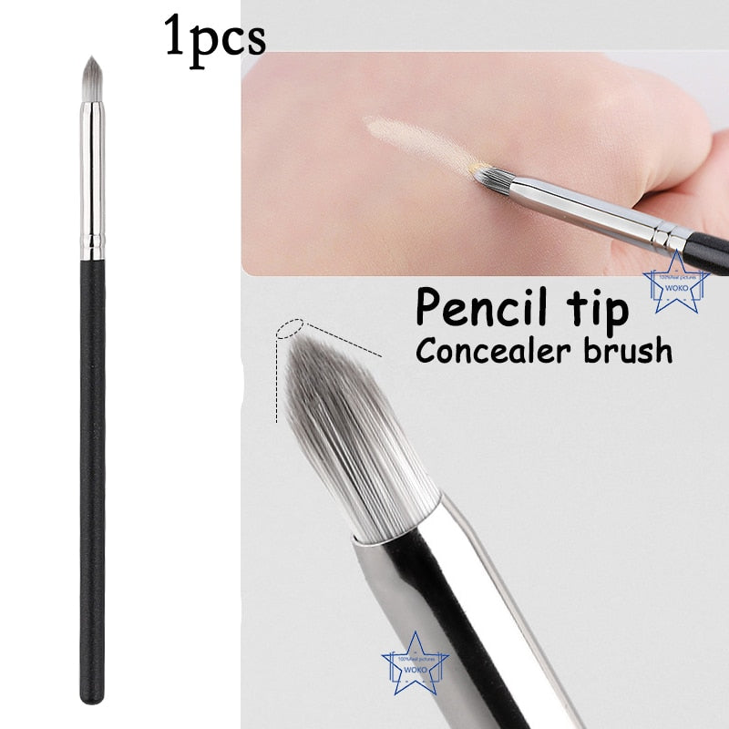 Upgrade Blade Eyeliner Brush Ultra Thin Fine Angle Flat Eyebrow Brush Under The Eyes Place Makeup Brush Precise Detail Brush