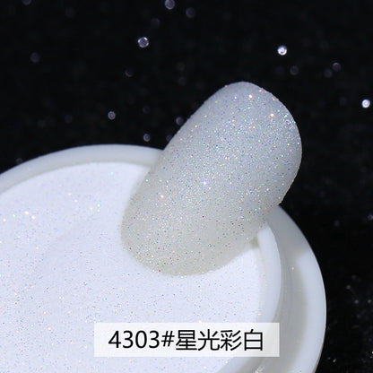 Multicolor Holographic Neon Shimmer Glitter Ice Muscle Aurora Nail Pigment Powder Fine Chrome Rubbing Dust Mirror Polish Decorat