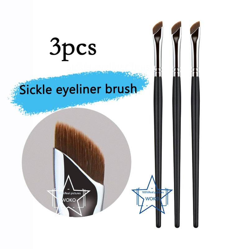 Upgrade Blade Eyeliner Brush Ultra Thin Fine Angle Flat Eyebrow Brush Under The Eyes Place Makeup Brush Precise Detail Brush