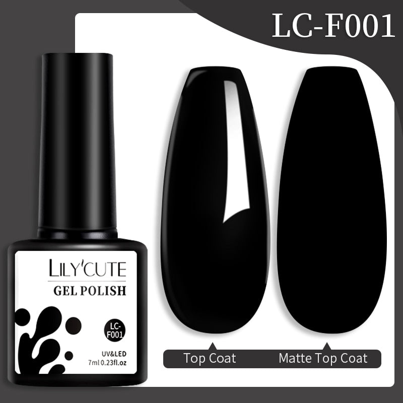 LILYCUTE 7ML Jelly Brown Nail Gel Polish Transparent Summer Nude Milky Pink Semi Permanent Soak Off Nail Art Manicure Varnish