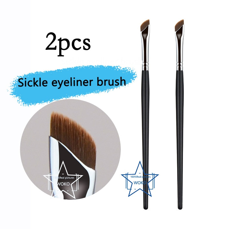 Upgrade Blade Eyeliner Brush Ultra Thin Fine Angle Flat Eyebrow Brush Under The Eyes Place Makeup Brush Precise Detail Brush