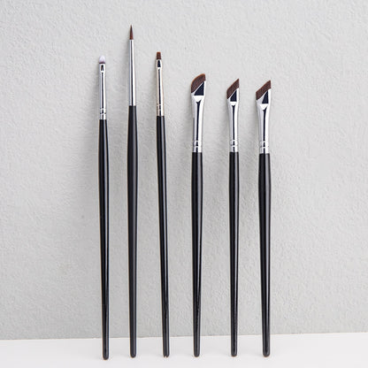 Upgrade Blade Eyeliner Brush Ultra Thin Fine Angle Flat Eyebrow Brush Under The Eyes Place Makeup Brush Precise Detail Brush